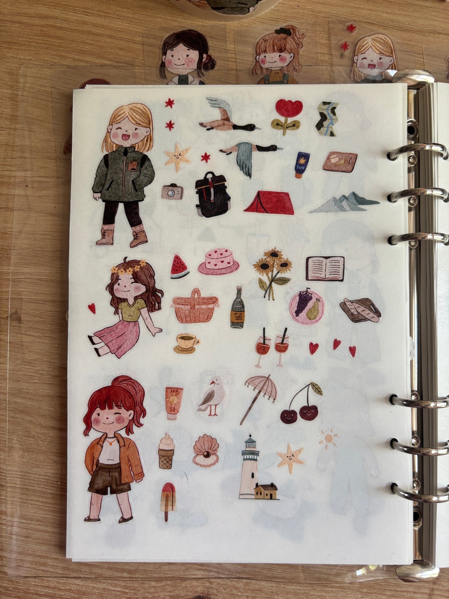 PET Tape "All the seasons - No. 1" (kiss-cut) 5m - Januar bis Juni