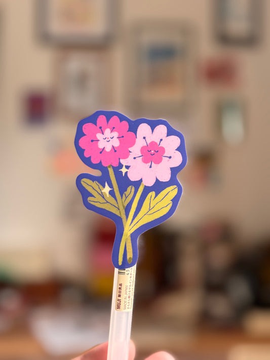 Patreon Vinyl-Sticker 06/2026 - Flower Power