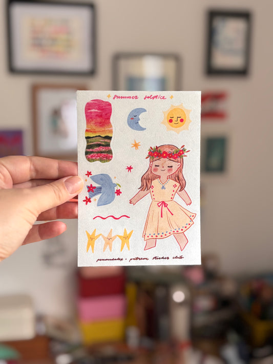 Patreon Sticker 05/2026 - summer solstice